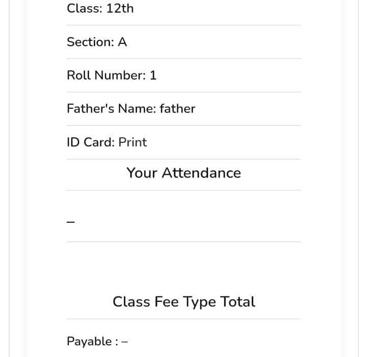 Zeiit institute student details
